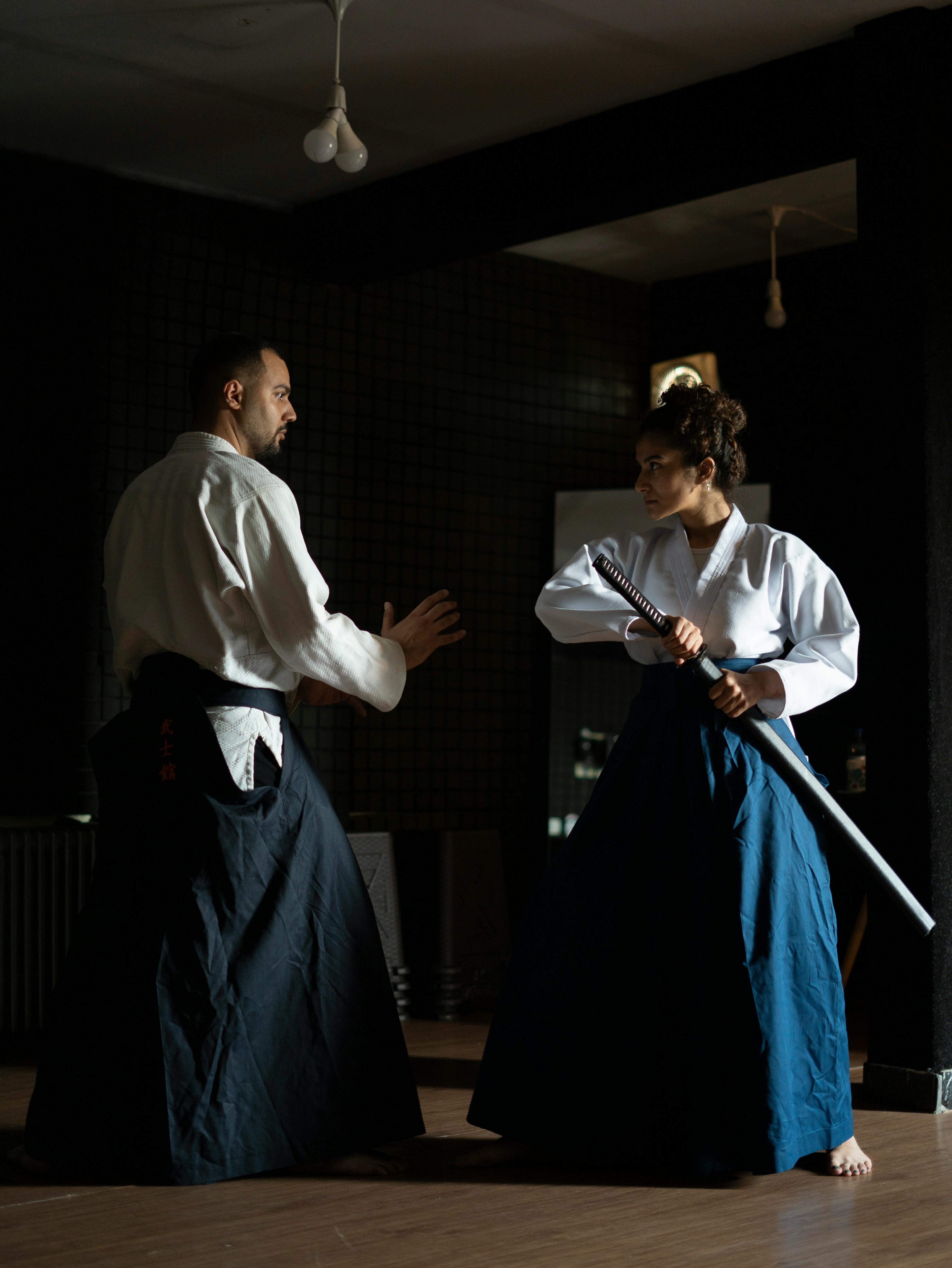 Aikido edzés a Csepeli Aikido Dojoban
